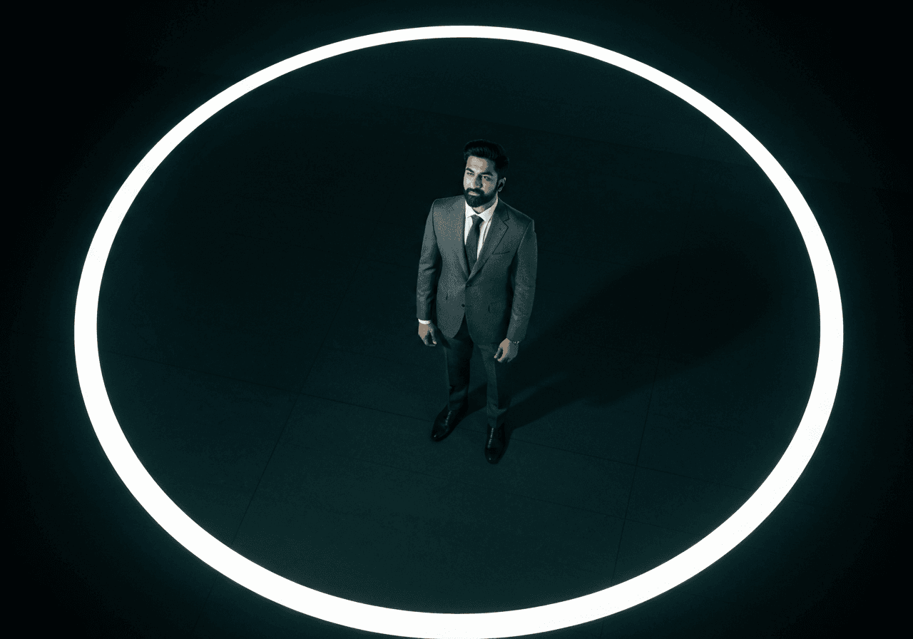 Why the loop is invisible