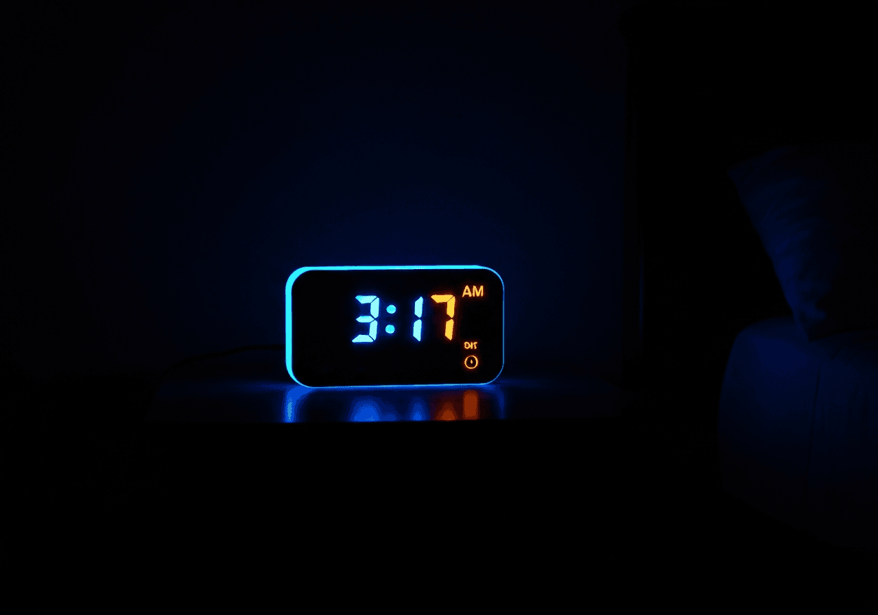 You wake up at 3–4 AM and can't fall back asleep